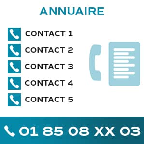 image montrant un annuaire